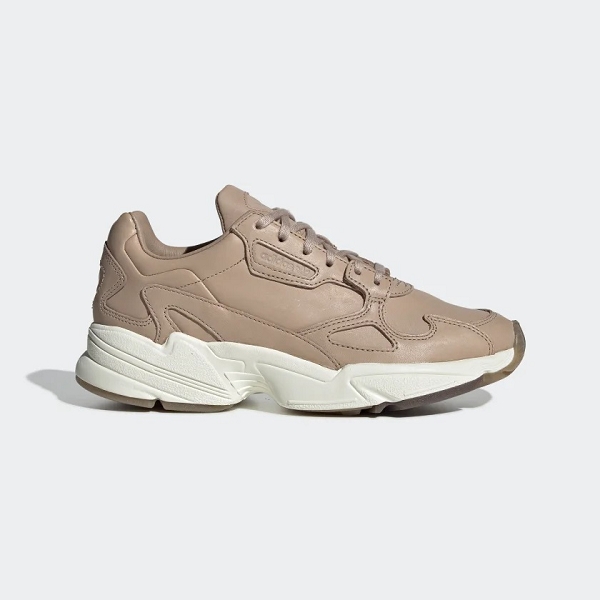 adidas falcon sneakers beige