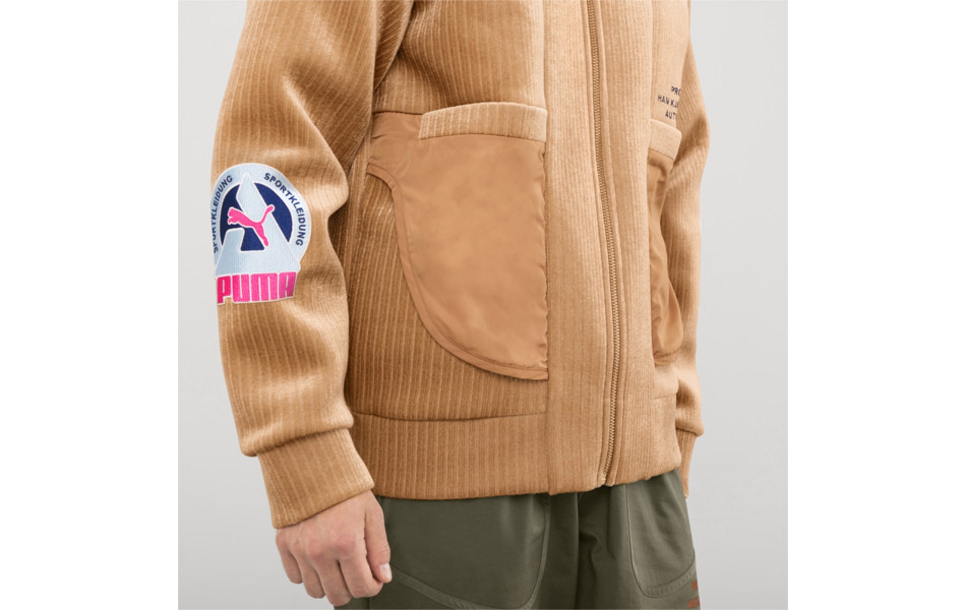 veste puma beige